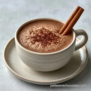 Chocolat Chaud Cannelle en 15 Minutes Fiche recette