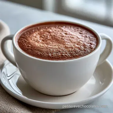 Chocolat Chaud en 15 Minutes