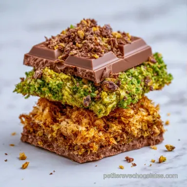 Recette Chocolat Duba&iuml; Original Pistache Fiche recette
