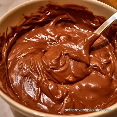 Chocolat Fondu au Micro-ondes en 8 Min