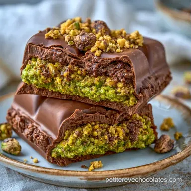 Chocolat Pistache Kada&iuml;f pour 8 Portions Fiche recette