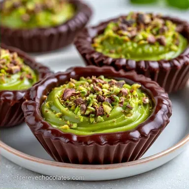 Chocolats Maison Ganache Pistache: 24 Pcs