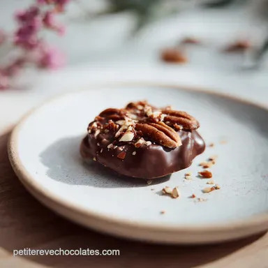 Chocolats Pralin&eacute;s V&eacute;gans: Maison en 1 Heure Fiche recette