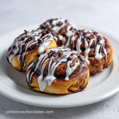 Cinnamon rolls au chocolat sans lait &ndash; Easy Vegan Recipe