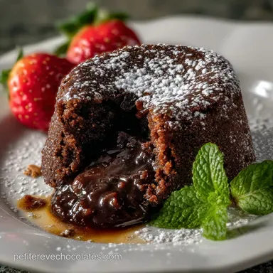 Coeur Coulant Au Chocolat Recette Et Fondant Facile Fiche recette