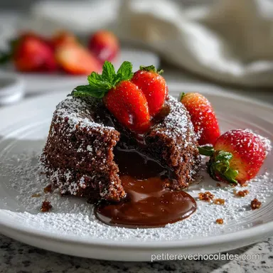 Coeur Coulant Au Chocolat Recette Et Fondant Facile