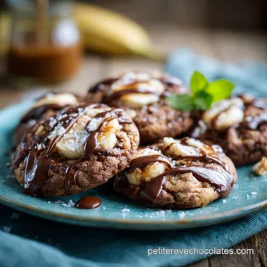 Recette Cookies Banane Chocolat Le Moelleux Sans Beurre Facile Fiche recette