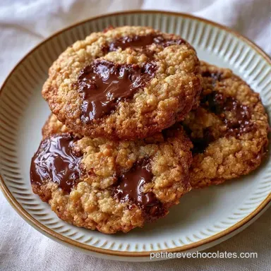 Cookies P&eacute;pites Chocolat Au Lait en 27min Fiche recette
