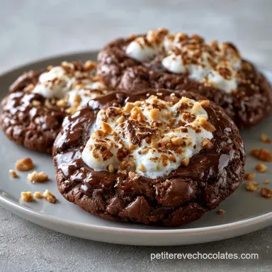 Rocky Road Fudge Cookies: 24 Pieces Fiche recette