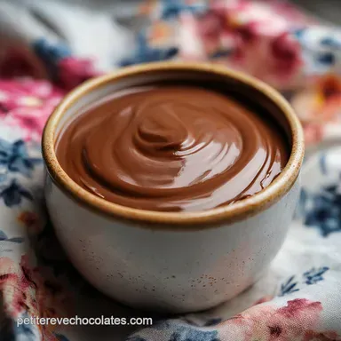 Recette Cr&egrave;me Chocolat Maison pour 4 Personnes Fiche recette