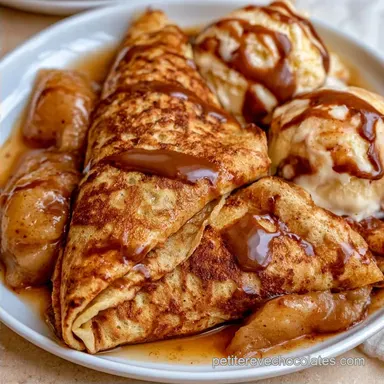 Cr&ecirc;pes Belle H&eacute;l&egrave;ne pour 6 Personnes