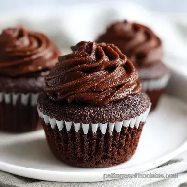 Cupcakes au Chocolat : Recette Moelleuse en 38 Minutes Fiche recette