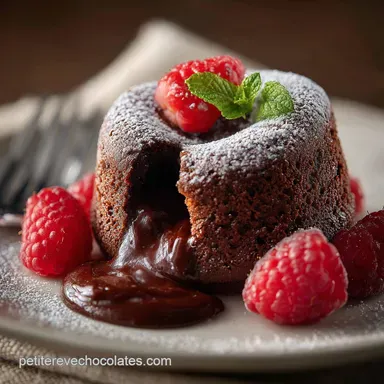 Dessert au Chocolat Le Moelleux Cœur Coulant Recette de Pâtissier