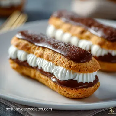 Éclairs au Chocolat Classiques Le Secret dune Pâte à Choux Aérienne Fiche recette