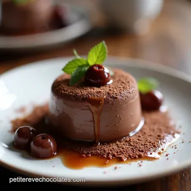 Recette Entremets aux 3 Chocolats Mousse L&eacute;g&egrave;re et Croustillant Pralin&eacute;