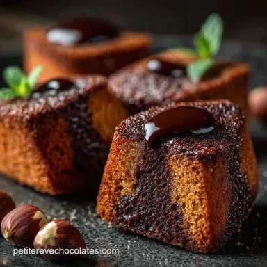 Financiers au Chocolat Fondants La Meilleure Recette Beurre Noisette Fiche recette