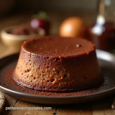 Recette Flan au Chocolat Intense Onctueux et Facile à Faire Fiche recette