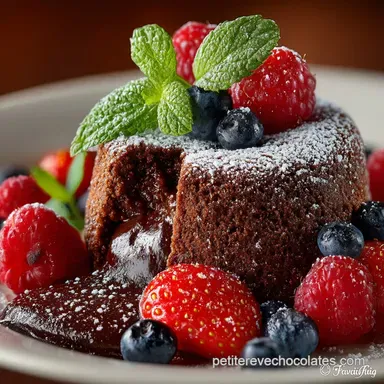 Recette Fondant au Chocolat Le C&oelig;ur Coulant Parfait en 30 Minutes