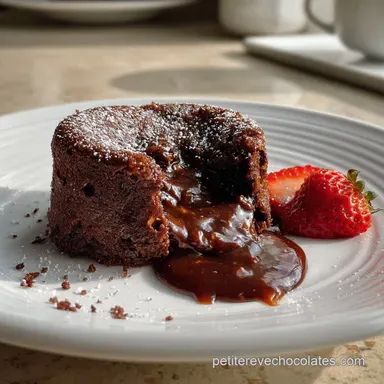 Fondant Au Chocolat Facile: Cœur Coulant en Moins de 20 Min Fiche recette