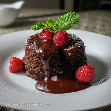 Fondant Au Chocolat Facile: C&oelig;ur Coulant en Moins de 20 Min
