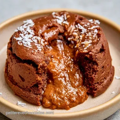 Fondant Chocolat Coco en 30 Minutes Fiche recette