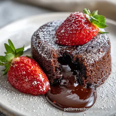 Recette Fondant Chocolat Facile en 20 Min Fiche recette