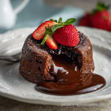 Recette Fondant Au Chocolat Facile : In 20 Minutes Fiche recette