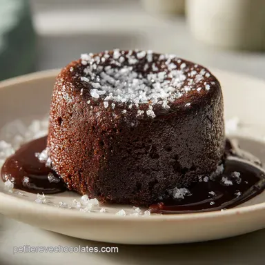 Fondant au Chocolat Sans Beurre pour 6 Portions