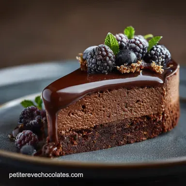 Gâteau au Chocolat Sans Gluten Le Fondant Noir Absolu Facile