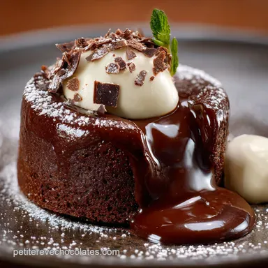 Fondant au chocolat sans gluten sans lactose Le cœur coulant garanti Fiche recette