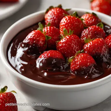 Fondue Au Chocolat en 25 Minutes Fiche recette