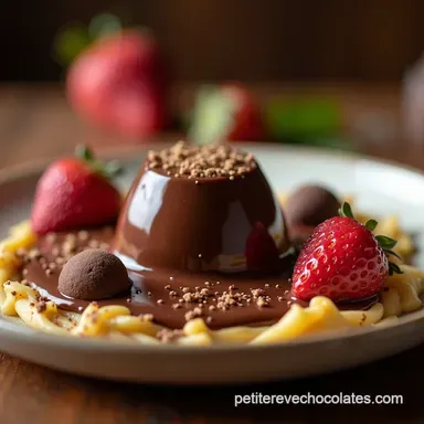 Recette Fontaine de Chocolat Ganache Coulante et Gourmande Fiche recette