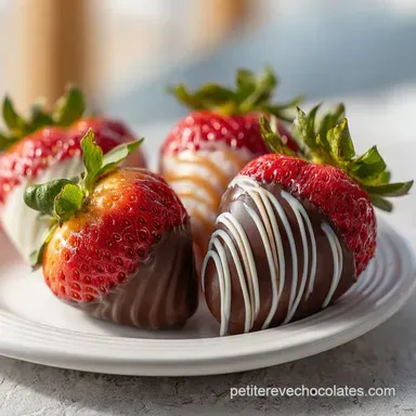 Fraises au Chocolat : M&eacute;thode du Gla&ccedil;age Craquant en 35 Minutes Fiche recette