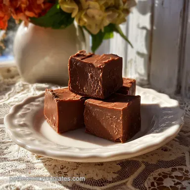 Fudge &agrave; l'ancienne &ndash; Recette Traditionnelle Facile Fiche recette