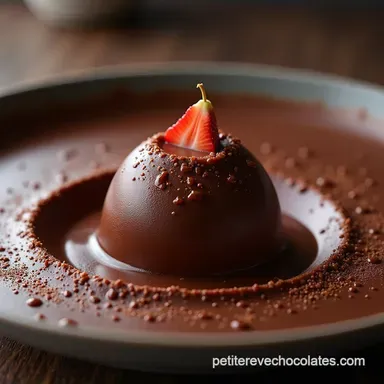 Ganache Chocolat Noir Intense Le Chocolat Fondu Sans Foirer