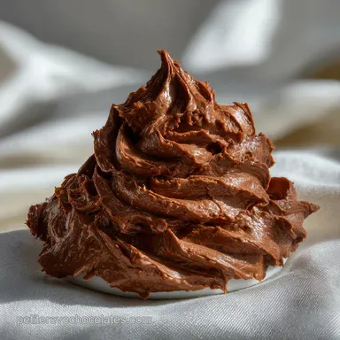 Ganache Mont&eacute;e Chocolat: Texture A&eacute;rienne