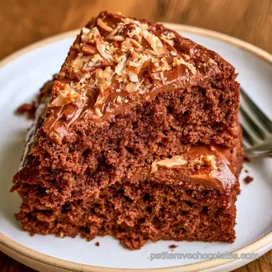 G&acirc;teau Chocolat Coco Fondant Fiche recette