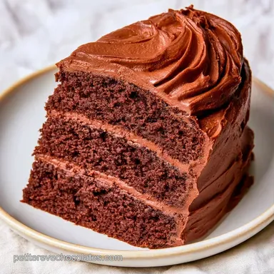 G&acirc;teau Chocolat Cr&egrave;me Beurre en 1h 10min Fiche recette