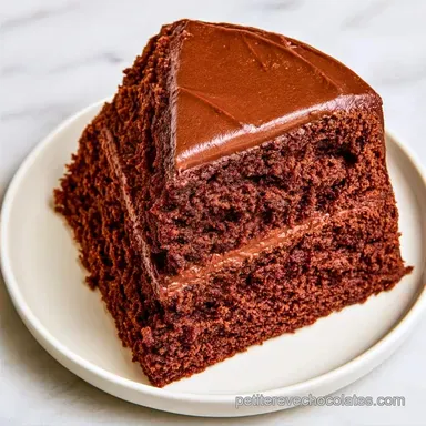 G&acirc;teau Chocolat Eau Bouillante 45 Min