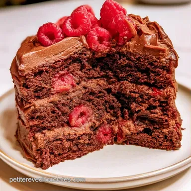 G&acirc;teau Chocolat Framboise au Mascarpone Fiche recette