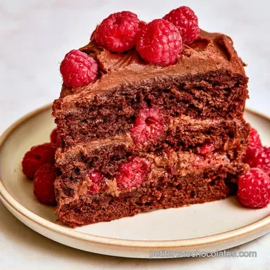 G&acirc;teau Chocolat Framboise au Mascarpone