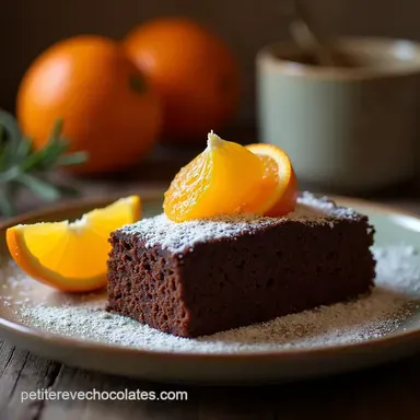 Le Gâteau Chocolat Mascarpone Moelleux aux Zestes dOrange Fiche recette