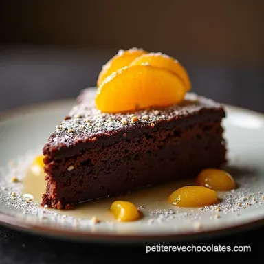 Le G&acirc;teau Chocolat Mascarpone Moelleux aux Zestes dOrange