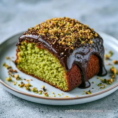 G&acirc;teau Chocolat Pistache pour 8 Personnes