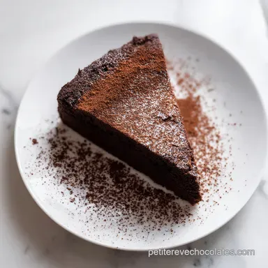 G&acirc;teau Chocolat Sans Farine Fondant Fiche recette