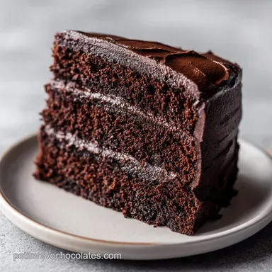 G&acirc;teau d'Anniversaire au Chocolat : Recette pour 12 Personnes