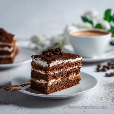 Gâteau Mocaccino au Chocolat: Recette Moka Corsé et Moelleux Fiche recette