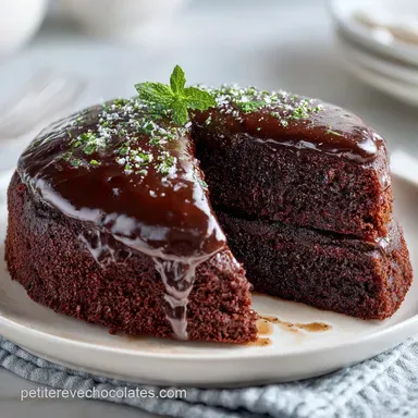 Recette G&acirc;teau Moelleux Chocolat: 8 Portions Fiche recette