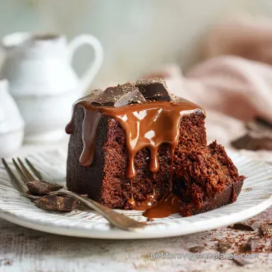 Gâteau au chocolat avec glaçage moka : La recette ultime Fiche recette