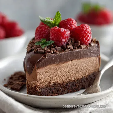 G&acirc;teau Mousse au Chocolat pour 10 Portions